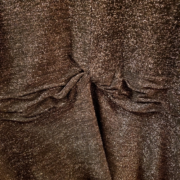 LANE BRYANT Twist Front Peplum Sparkly Top Sz 18/20 EUC!! - Picture 4 of 4